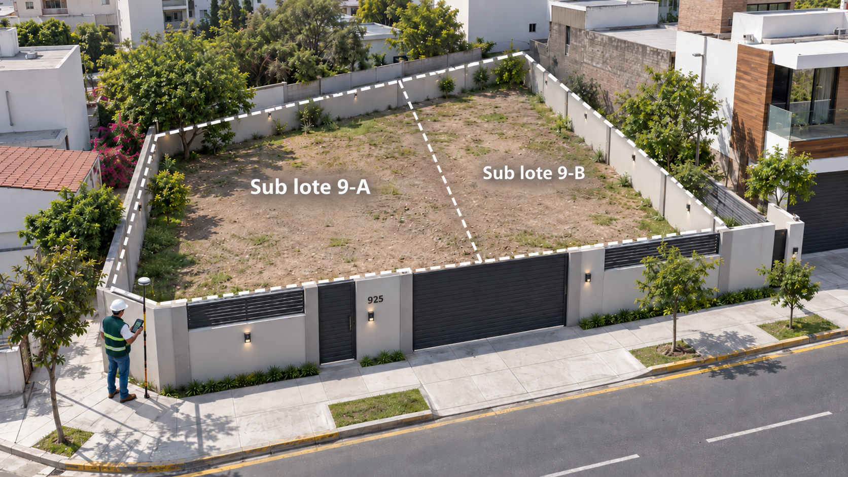 Subdivisión de lote